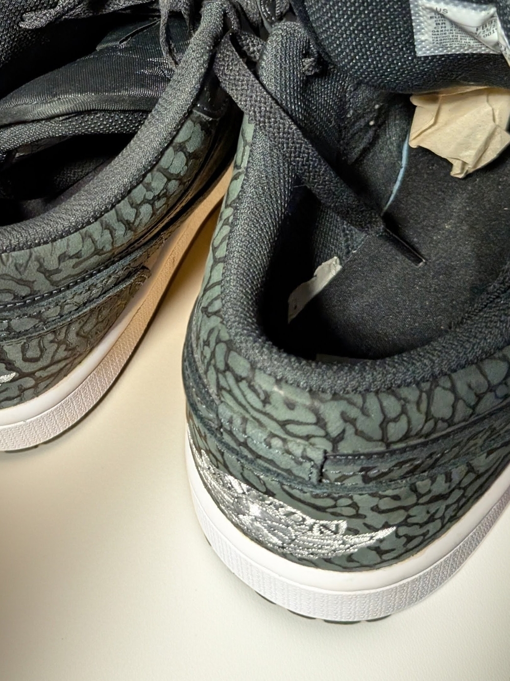 Nike Men’s Black Low-Top Anti Hero Sneakers with Textured Swoosh - Picture 5 of 16